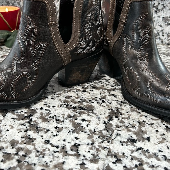 Myra Emmie Faye Stitched Ankle Boot Sz 7 - Picture 14 of 16